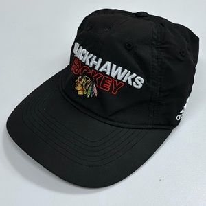 Adidas Chicago Blackhawks Strap Back Hat NHL Hockey Stanley Cup